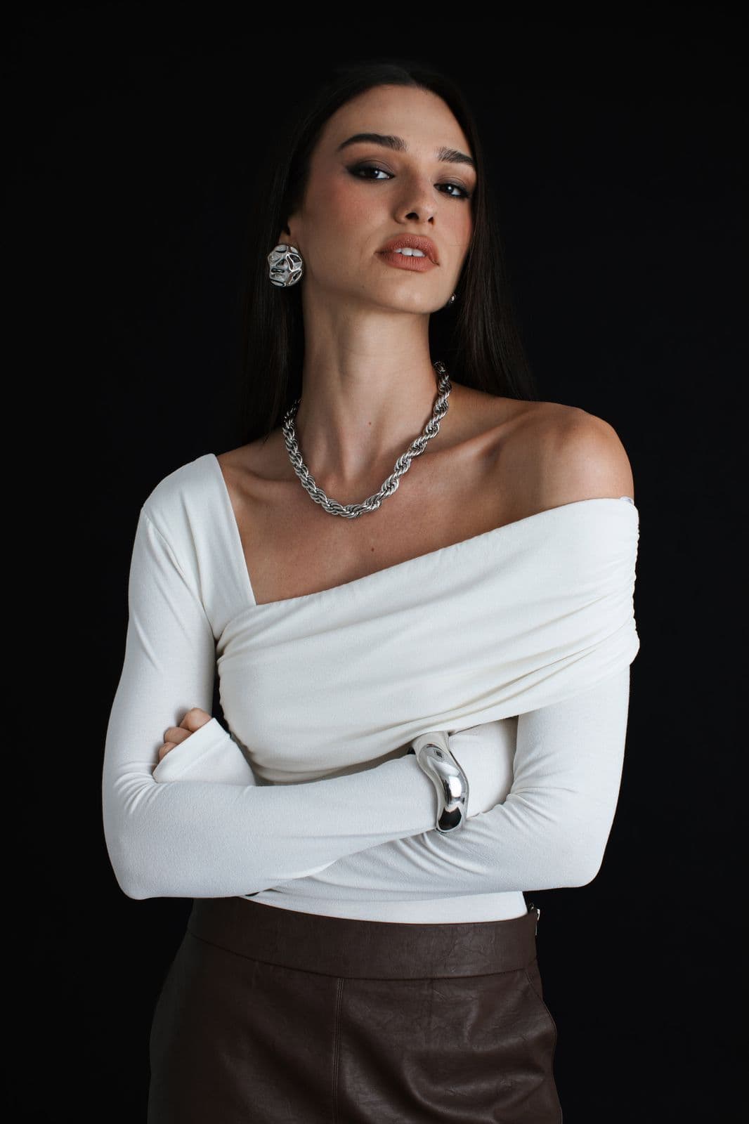 Blusa Detalhe Ombro